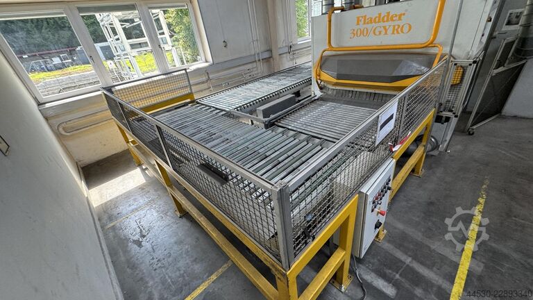 Sheet metal deburring machine Fladder Danmark A/S 300/Gyro 1300 VAC