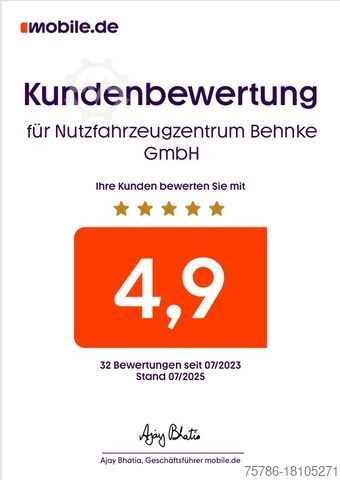 Transporter mit Koffer MERCEDES-BENZ Atego 816 BB/ Koffer/ AC/ LBW 1.5t/ seitl. Tür