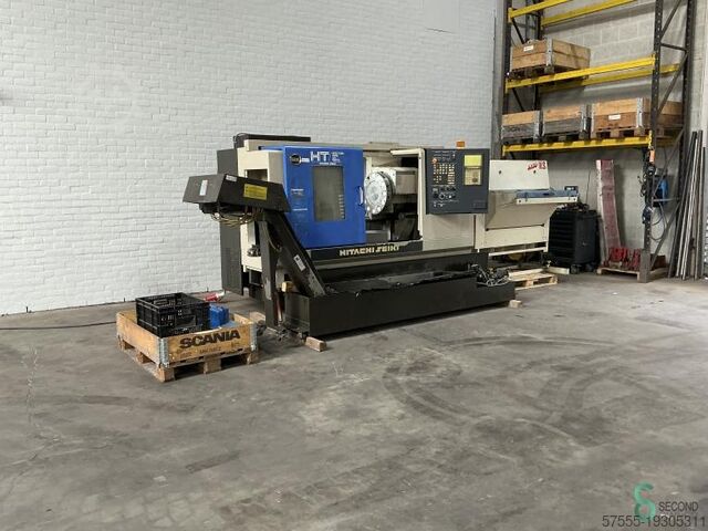 Horizontal lathes Hitachi Seiki HITEC-TURN, HT-20-R III 1999 Hitachi Seiki HITEC-TURN, HT-20-R III