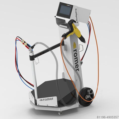 Maschinen für Pulverbeschichtung ROMER SW- Elektrostatyczny system malowania