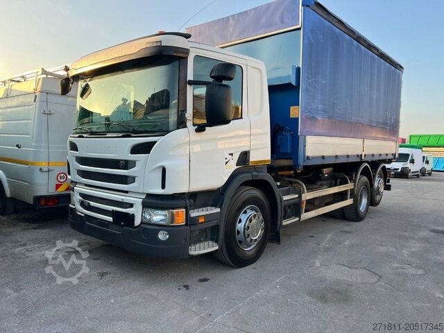 Abrollkipper SCANIA SCANIA P410 CP16 SCARRABILE