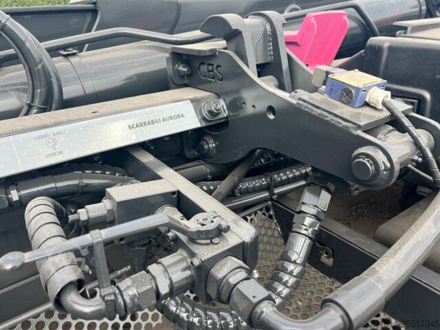 Roll-off tipper truck SCANIA SCANIA P410 CP16 SCARRABILE