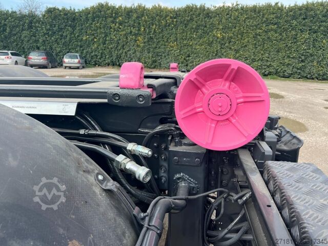 Roll-off tipper truck SCANIA SCANIA P410 CP16 SCARRABILE