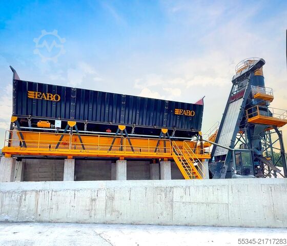 Sabit beton karıştırma tesisi FABO Sabit Beton Santralleri COMPACT-60 Sabit Beton Santrali
