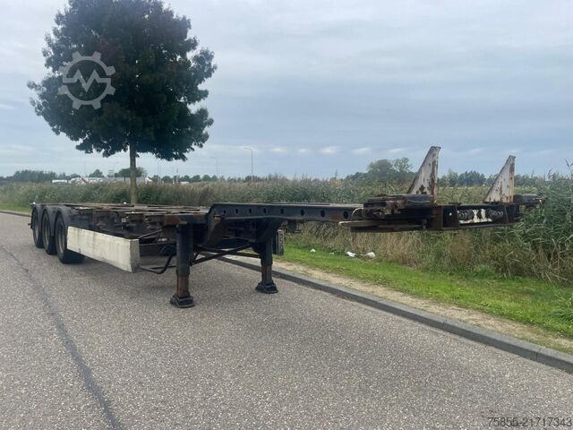 Containertransport Krone SD Multichassis / BPW Axles / Drumbrakes