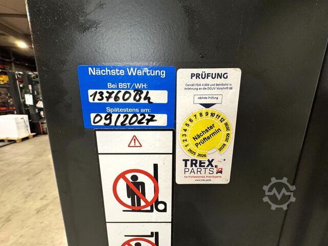 2019 service + safety inspection (UVV) valid until 09/2027 Linde E 25