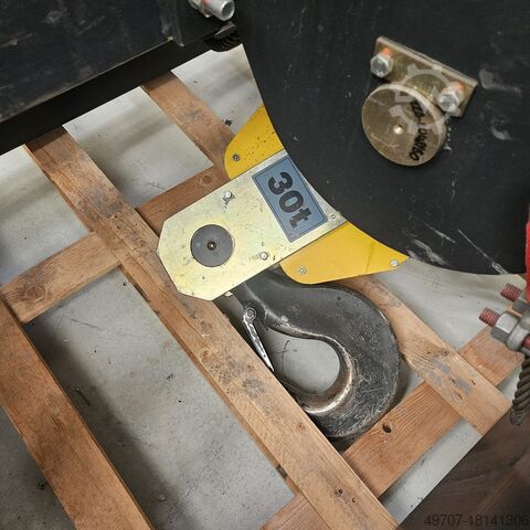 Zweiträger-Brückenkran 30ton Darusín / Street 30ton 9,3m span 12,5m crane runway