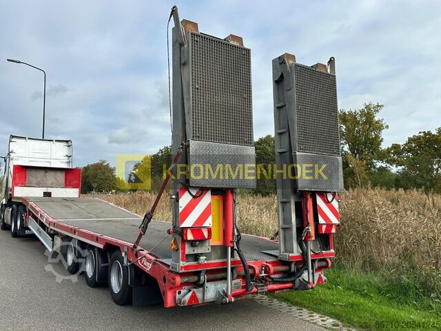 Low loader Fliegl Semi dieplader