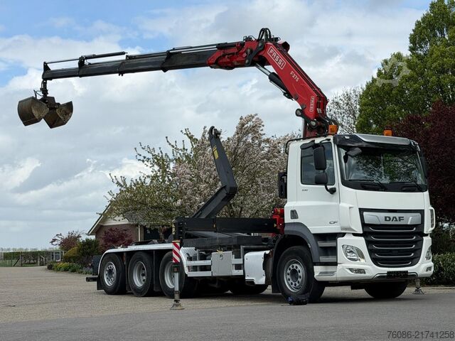 Hook arm system DAF XF 530 8x4!! TRIPLE!!2023!! KRAAN/HAAK!!EURO6!!...