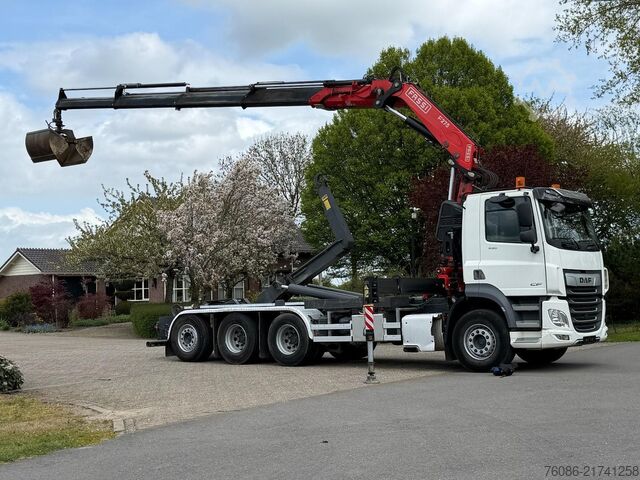 Hook arm system DAF XF 530 8x4!! TRIPLE!!2023!! KRAAN/HAAK!!EURO6!!...