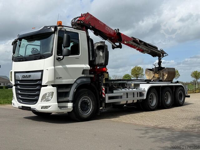 Hook arm system DAF XF 530 8x4!! TRIPLE!!2023!! KRAAN/HAAK!!EURO6!!...