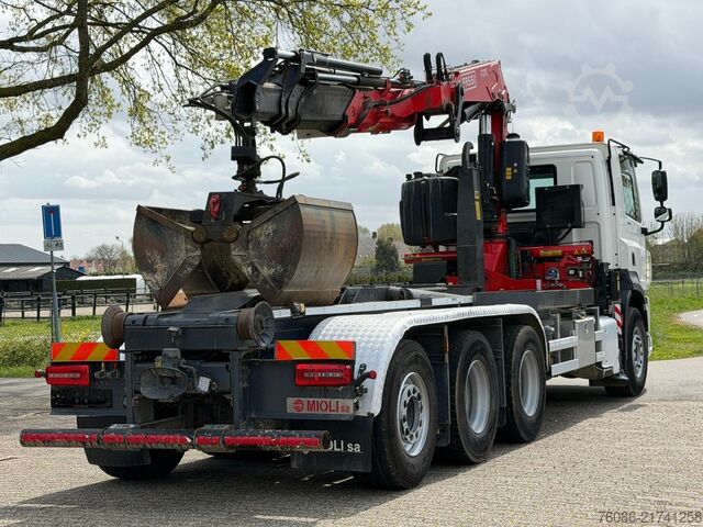 Hook arm system DAF XF 530 8x4!! TRIPLE!!2023!! KRAAN/HAAK!!EURO6!!...