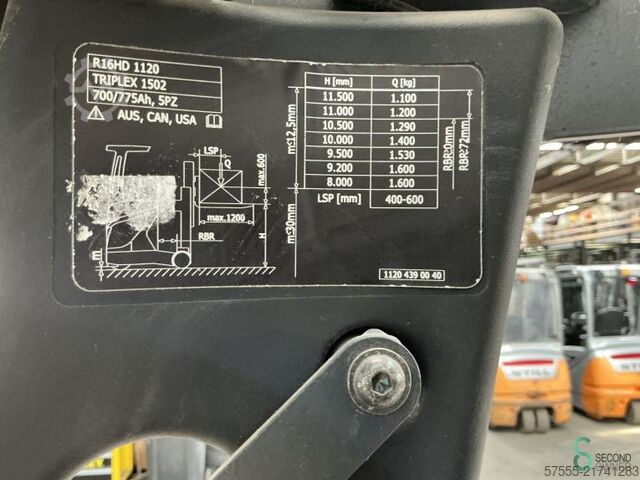 Reach truck Linde R16HD