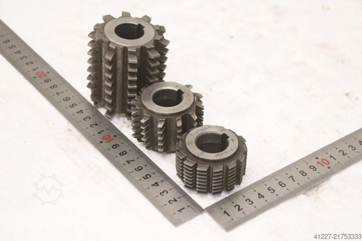 Module cutter hob, 3 pieces Reishauer Ø 50 mm / Ø 55 mm / Ø 62 mm