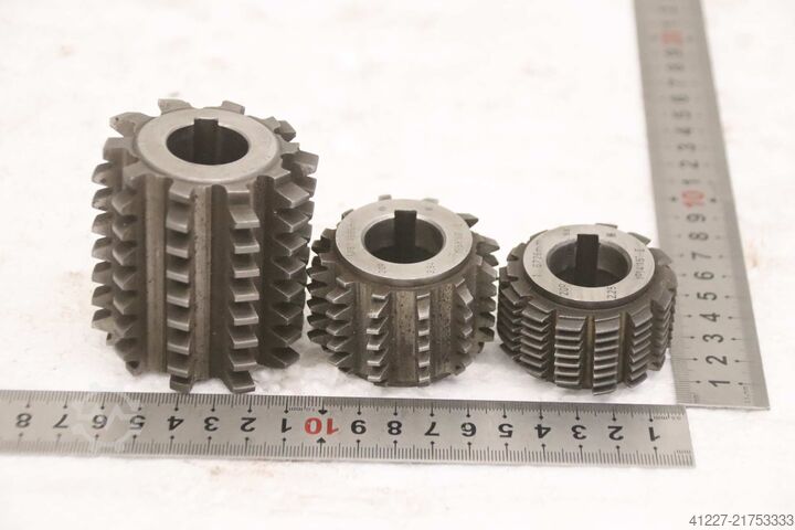 Module cutter hob, 3 pieces Reishauer Ø 50 mm / Ø 55 mm / Ø 62 mm