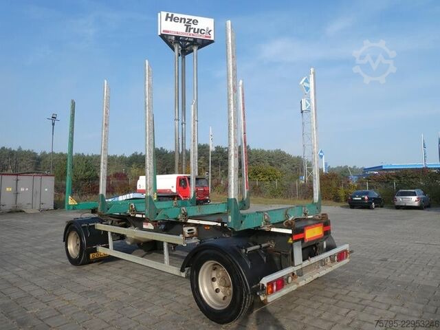 Holztransport Anhänger DOLL Kurzholzanhänger A 127