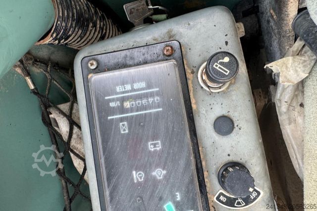 Chain excavator YANMAR B37-2A 3x Schaufeln