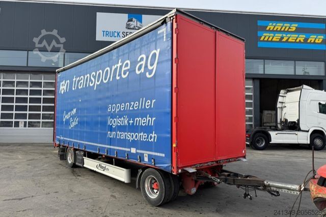 Open trailer with tarp FLIEGL ZPS 200 3M Innenhöhe