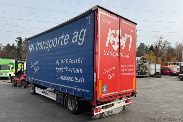 Open trailer with tarp FLIEGL ZPS 200 3M Innenhöhe