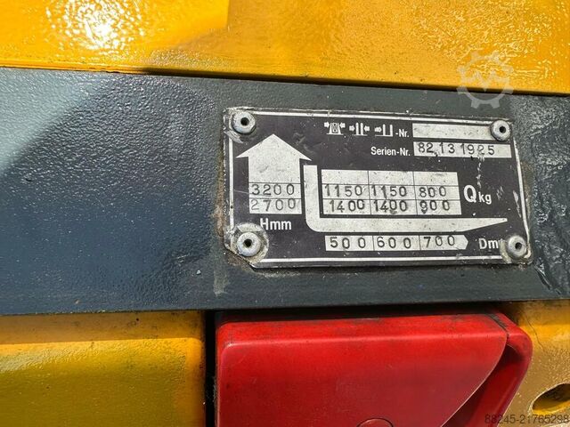 Jungheinrich VS-22845 electric stacker JUNGHEINRICH EJC14G