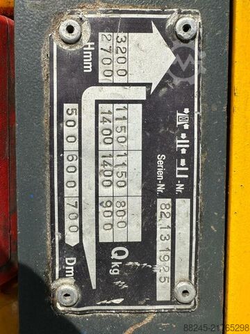 Jungheinrich VS-22845 electric stacker JUNGHEINRICH EJC14G