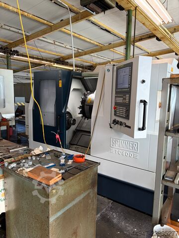 CNC turning and milling center SPINNER TC 600 65MC