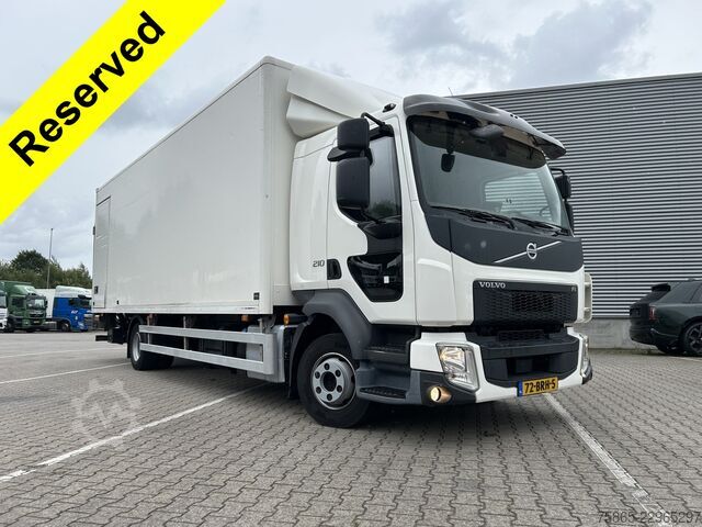 Box body Volvo FL 210 Euro 6 D / 12 Ton / 293 dkm / Box / Laad...