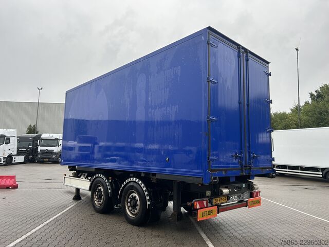Box body Fliegl TWP180 Wipkar / Mid Axle Trailer / BPW Disk / B...