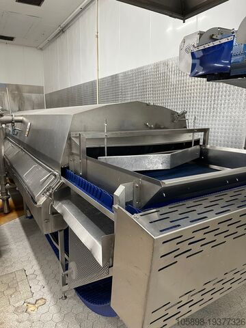 Continuous blancher Cabinplant Continuous blancher