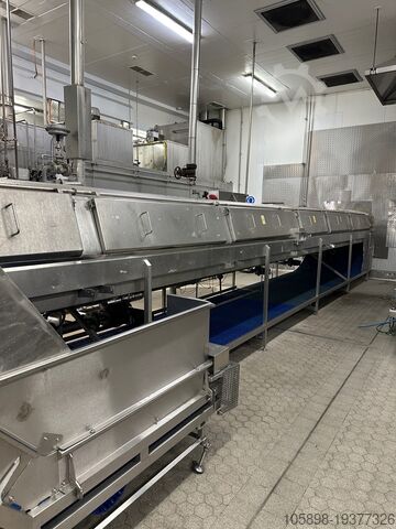 Continuous blancher Cabinplant Continuous blancher