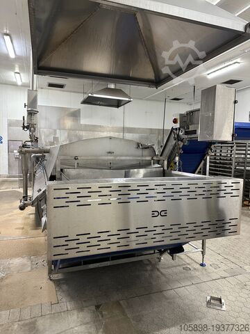 Continuous blancher Cabinplant Continuous blancher
