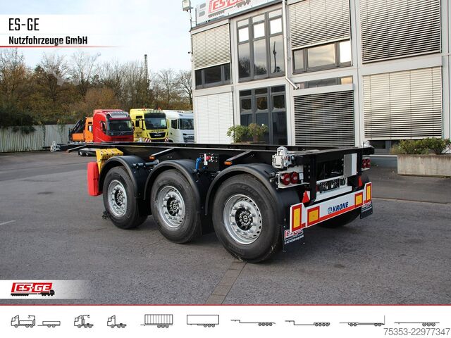 Swap body semitrailer KRONE 3-Achs-Containerchassis 20'