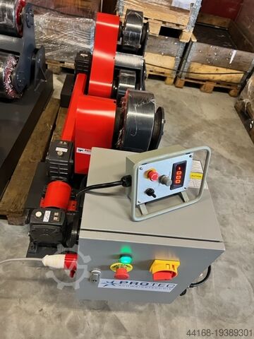 Schweißdrehtisch,Behälterdrehvorrichtung Protec 10 Ton Sonderpreis RB 10 000