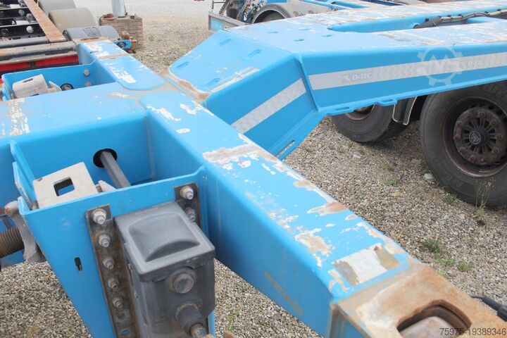 Sattelauflieger mit Wechselbrücke dtec semirimorchi portacontainer allungabili