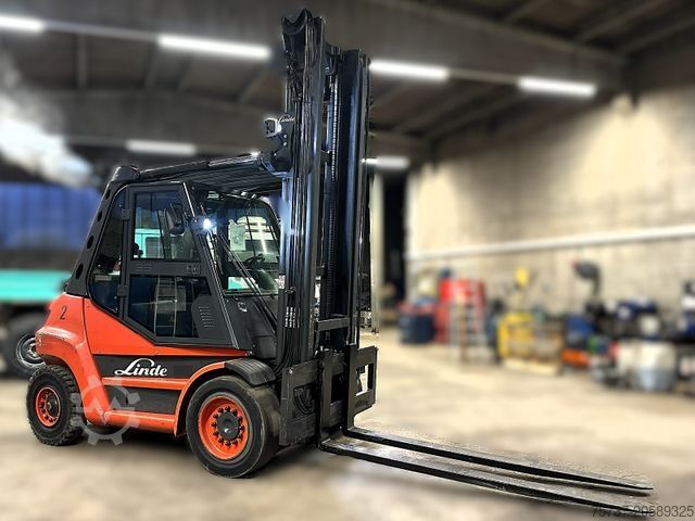 Front loader forklift LINDE H 80 T-02