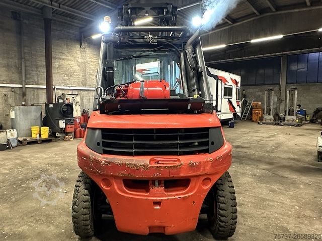 Front loader forklift LINDE H 80 T-02