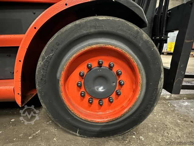 Front loader forklift LINDE H 80 T-02