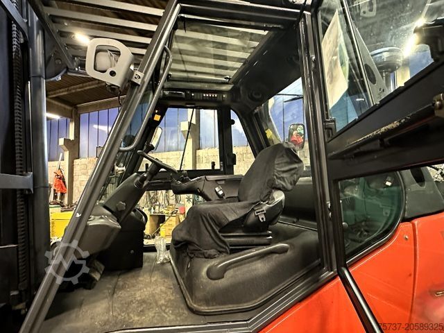 Front loader forklift LINDE H 80 T-02