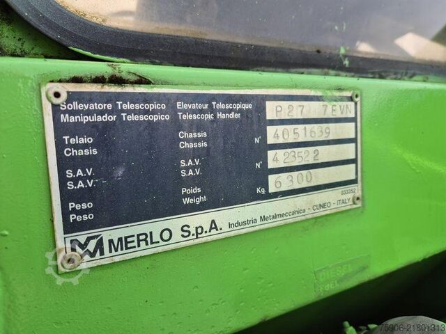 Teleskoparmstapler Merlo P27.7 EVN