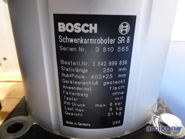 Swing-arm robot with control unit, etc. Bosch SCARA SR8