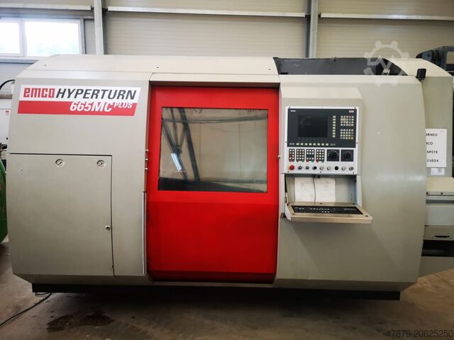 CNC turning and milling center EMCO Hyperturn 665 MC Plus