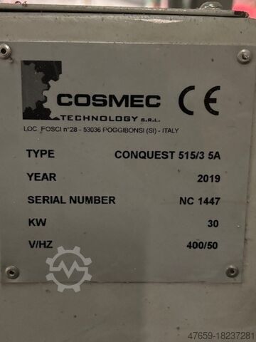 CNC Machining Centre for SIPS Panels Cosmec Conquest 515