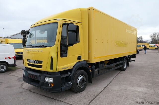 Box truck iveco EuroCargo ML 120 E28/P AHK LBW
