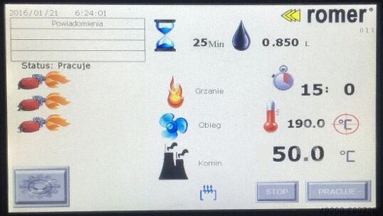 Firing furnace powder furnace divisible Romer SLP-90 O D+t