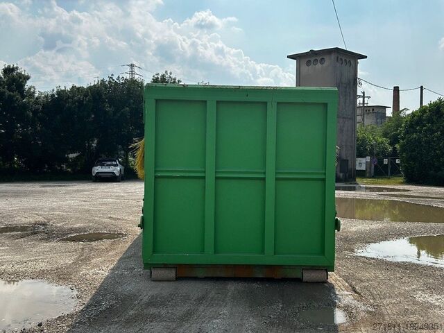 Abrollcontainer CONTAINER SCARRABILE USATO CON COPERCHIO
