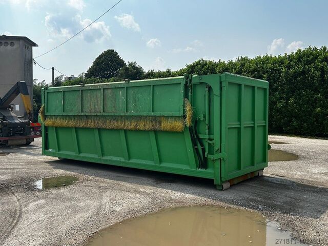 Abrollcontainer CONTAINER SCARRABILE USATO CON COPERCHIO