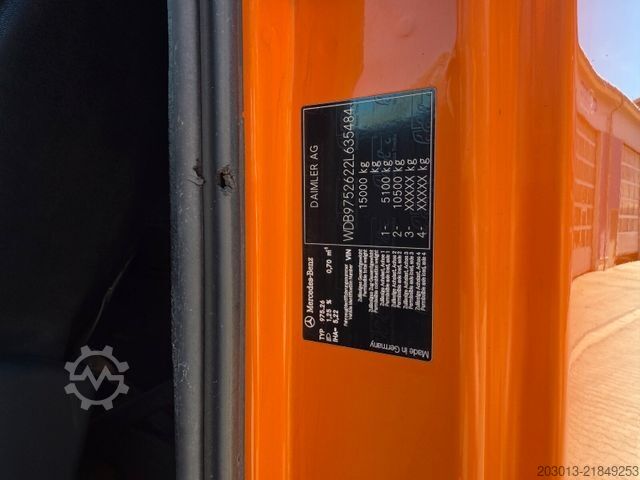 Road sweeper MERCEDES-BENZ Atego 1324 Kehrmaschine FAUN VIAJET 6R/LH
