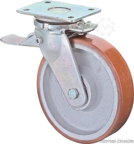 Heavy-duty swivel castor, diameter 150 mm, load capacity 800 kg – 1 piece  