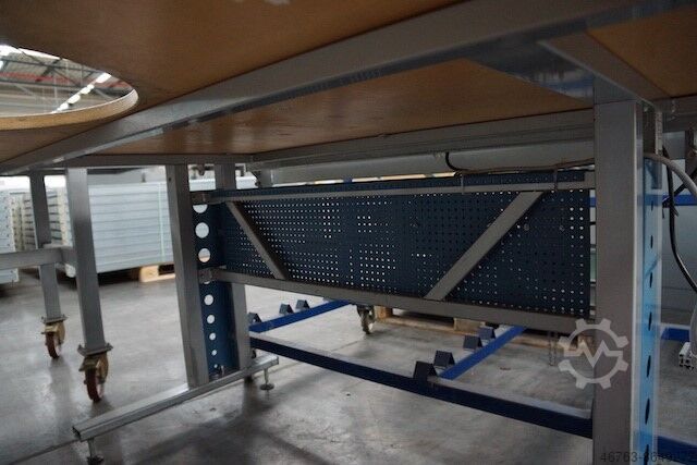 Packing table/work table Herbert Grüttner Modulus