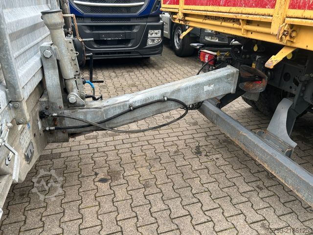 Three-way tipper trailer MÖSLEIN ALU 3Skipper Tandem Tieflader mit 2 Rampen